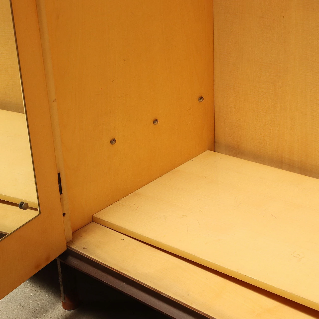 Armadio a sei ante in legno impiallacciato teak, anni '60 9