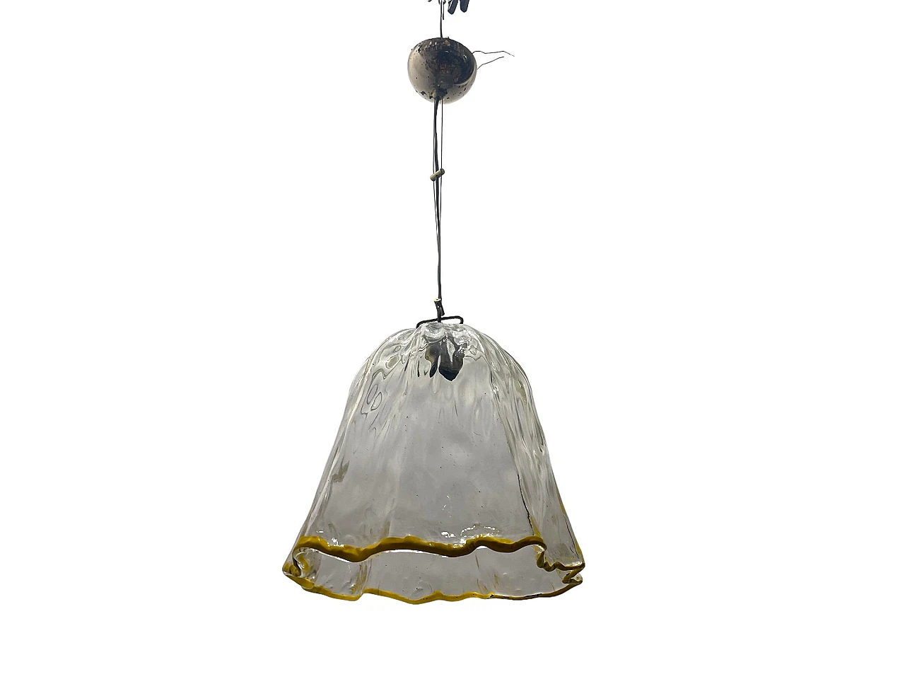 Murano glass hanging lamp by La Murrina, 1970s 1