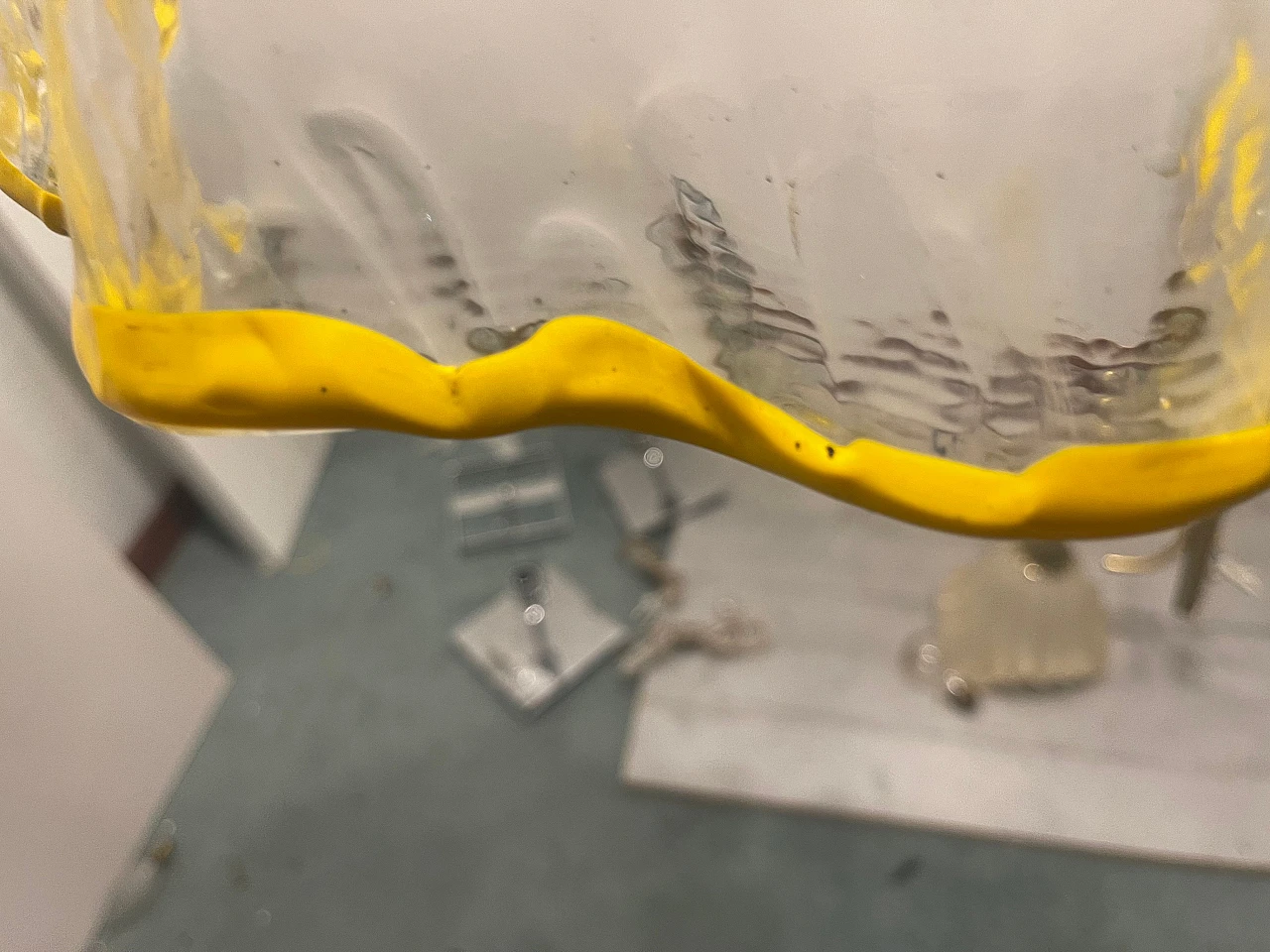 Murano glass hanging lamp by La Murrina, 1970s 3