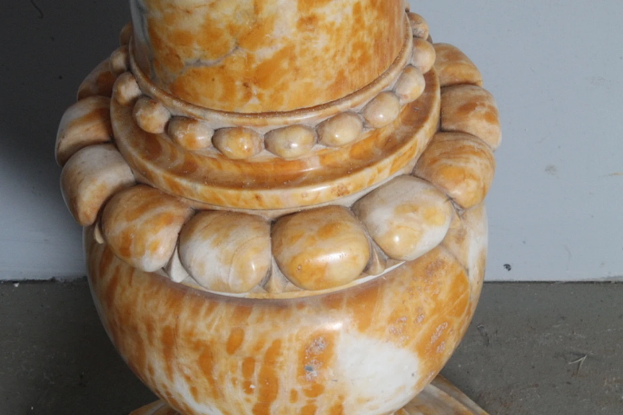 Yellow marble column, 19th century 5