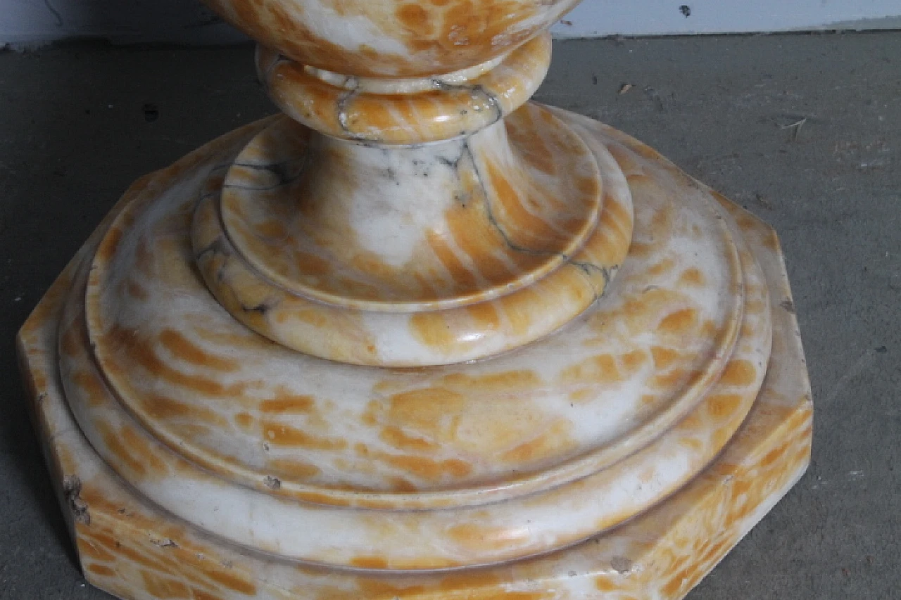 Yellow marble column, 19th century 6