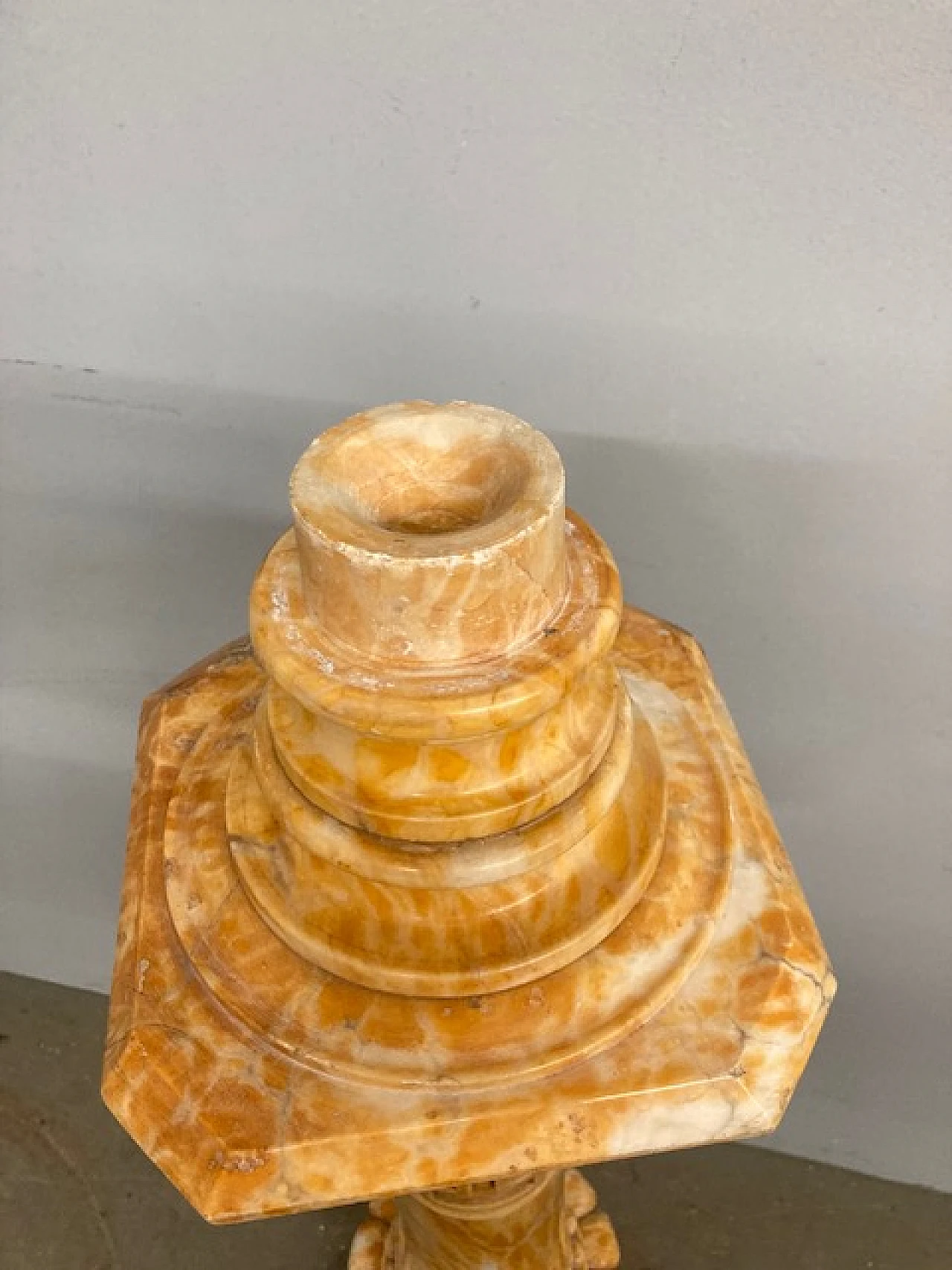 Yellow marble column, 19th century 12