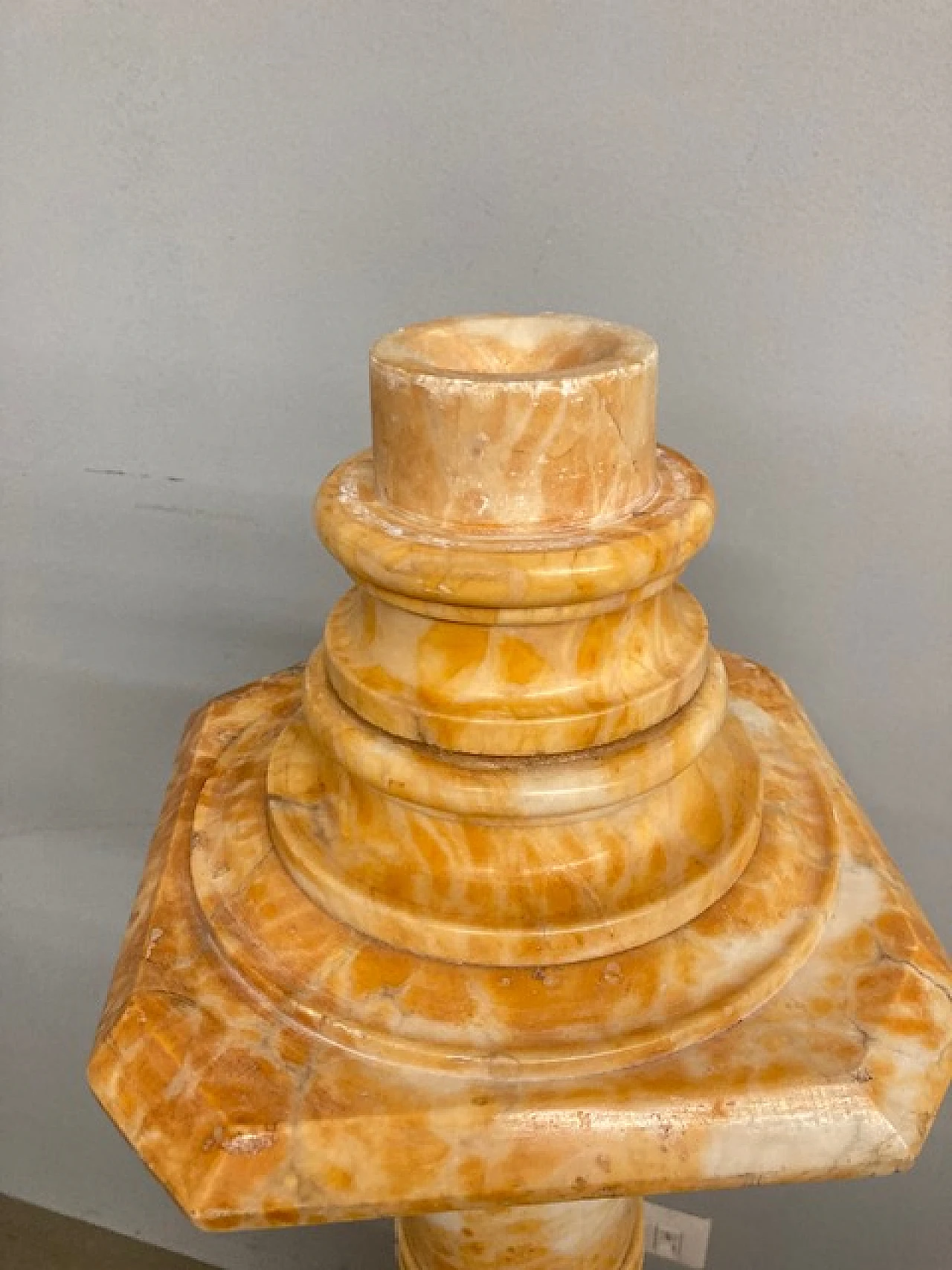 Yellow marble column, 19th century 13