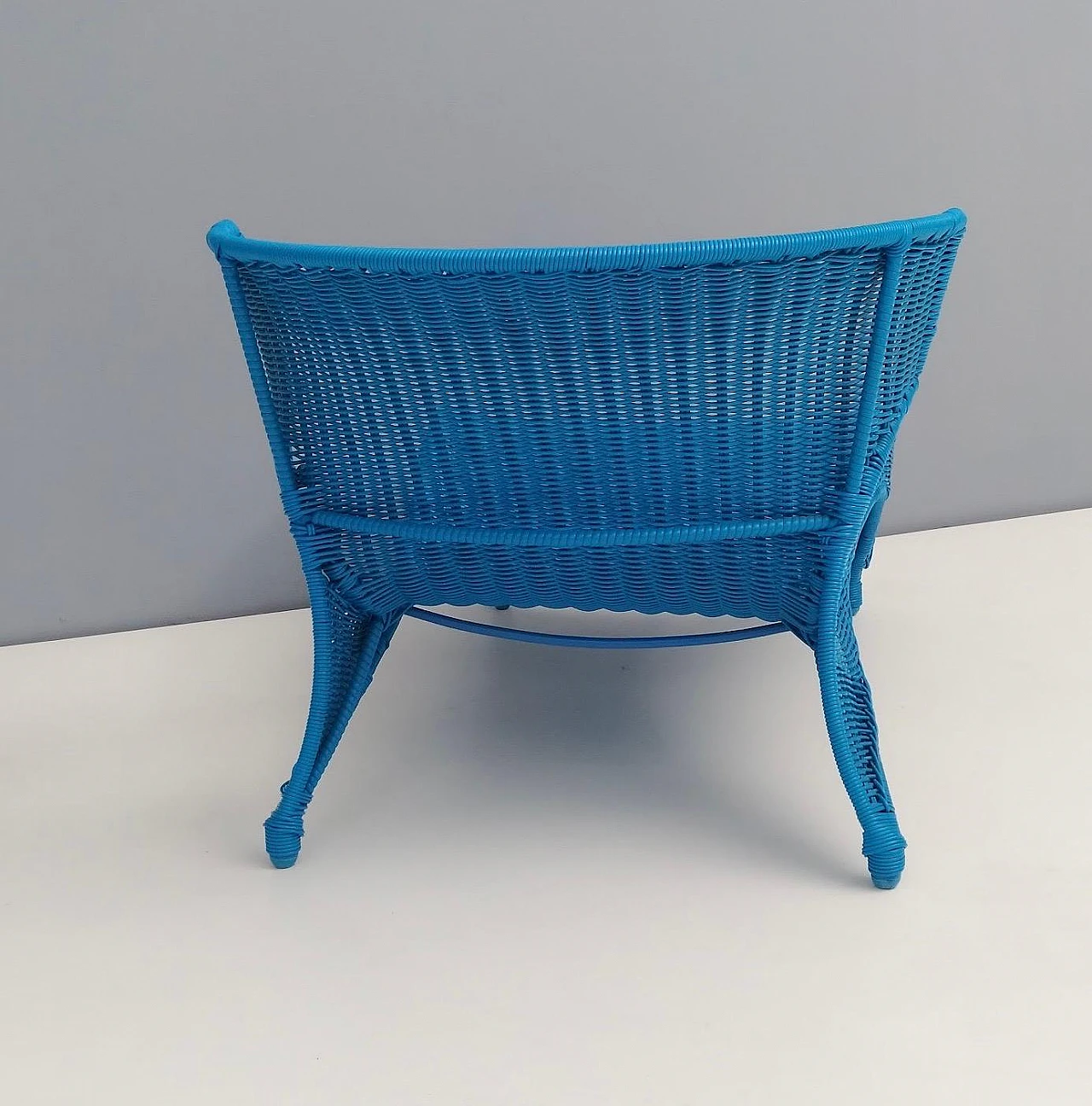 Sky blue longue chair by Monika Mudler for Ikea, 2001 8