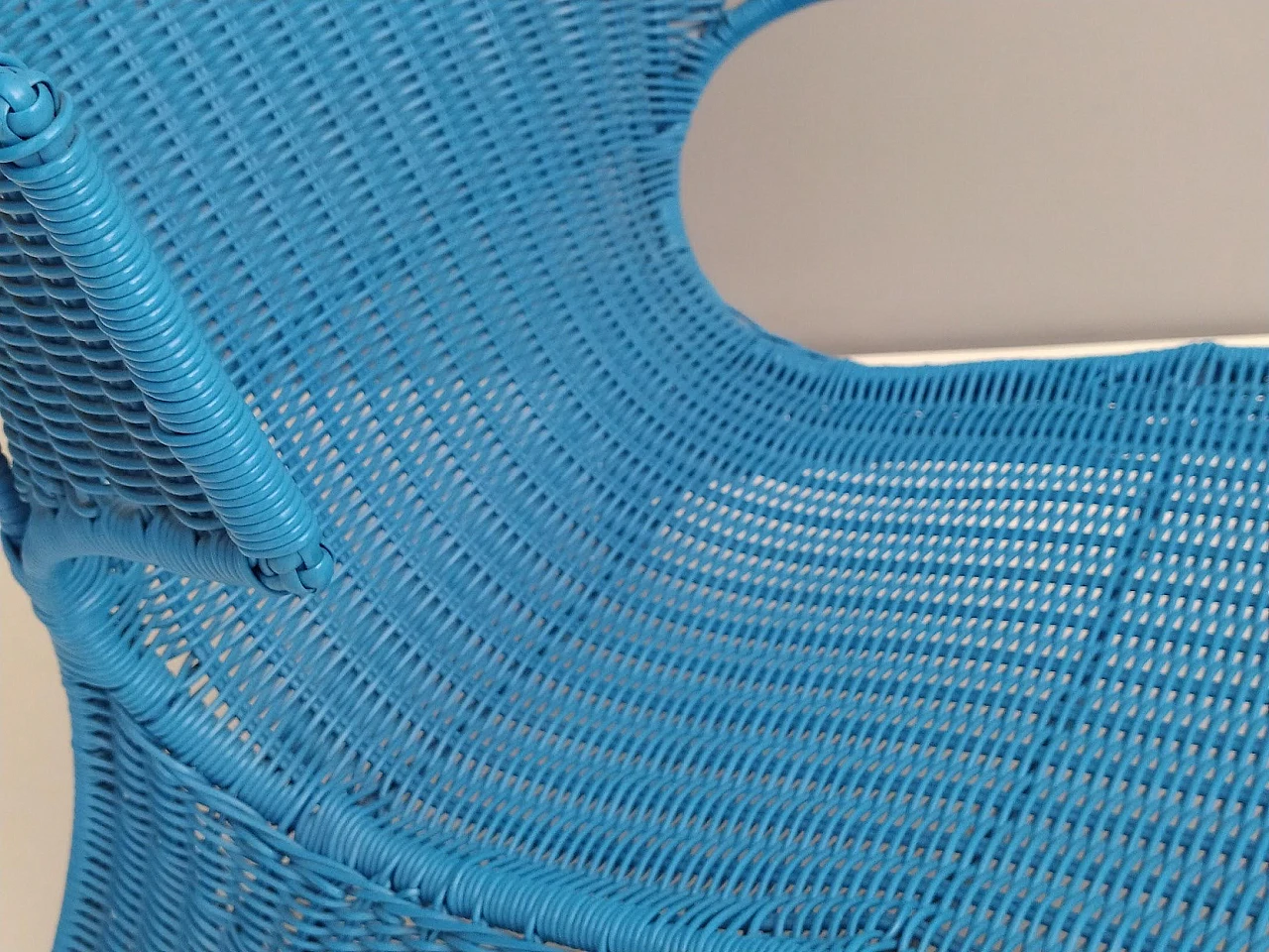 Sky blue longue chair by Monika Mudler for Ikea, 2001 10