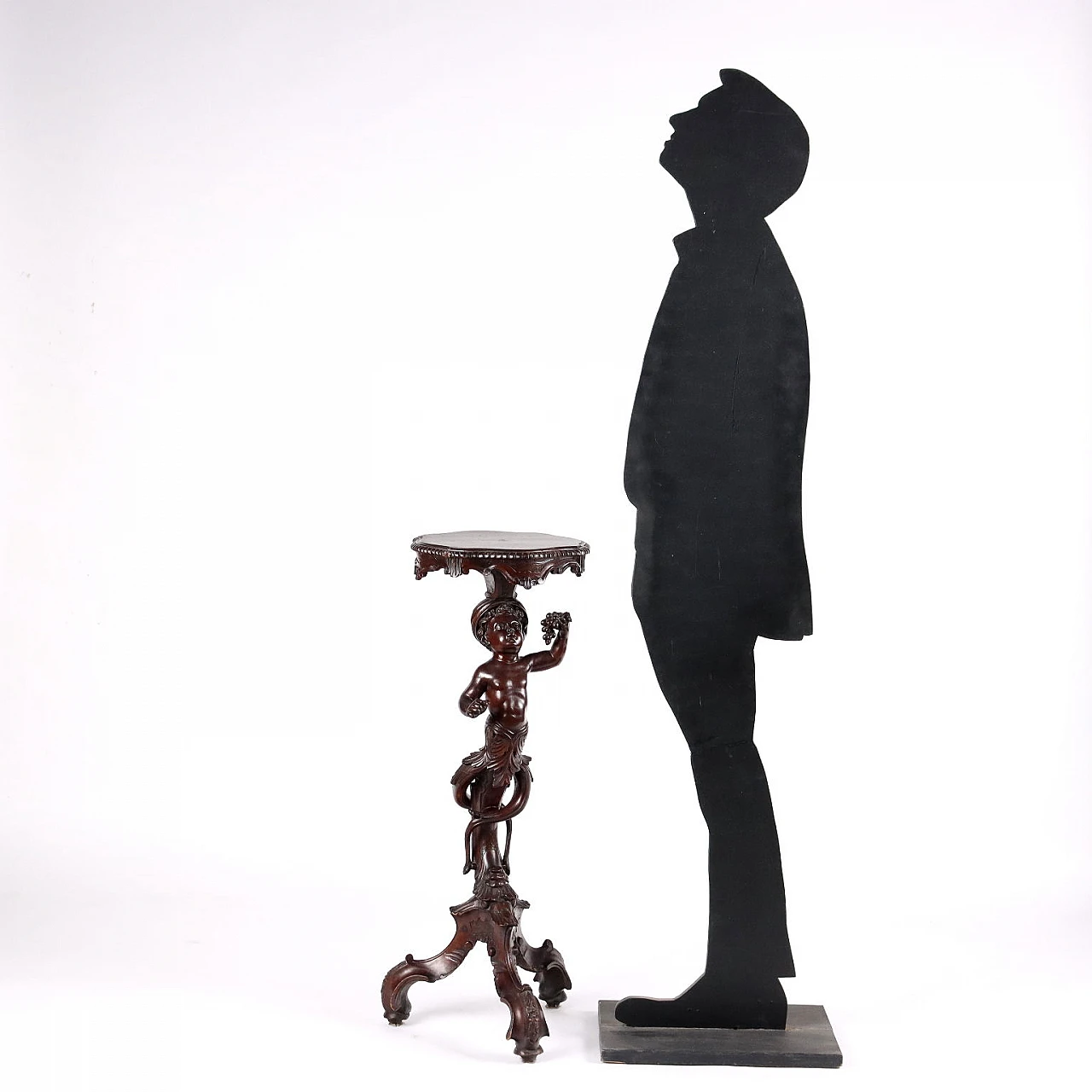 Gueridon in Baroque style, late 19th century 2