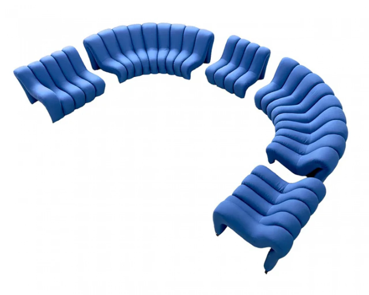 Etcetera Modul sofa by Jan Ekselius for J. O. Carlsson AB, 1974 5