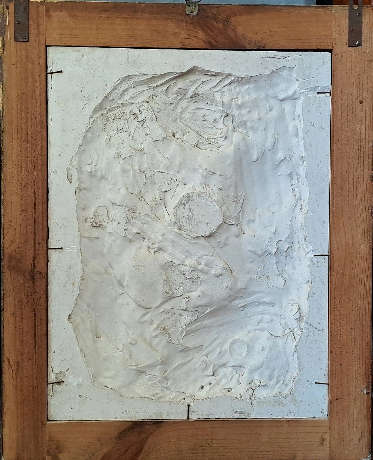 T. Bertolino, Madonna and Child, plaster bas-relief, 1940s 8