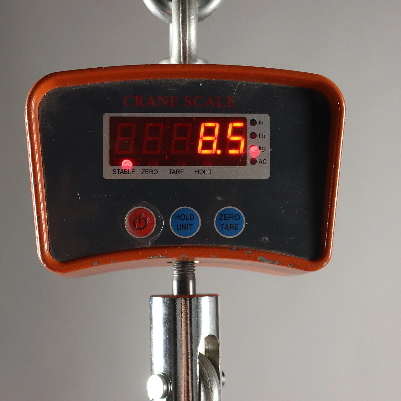 Twelve-light silver wood and crystal chandelier 10