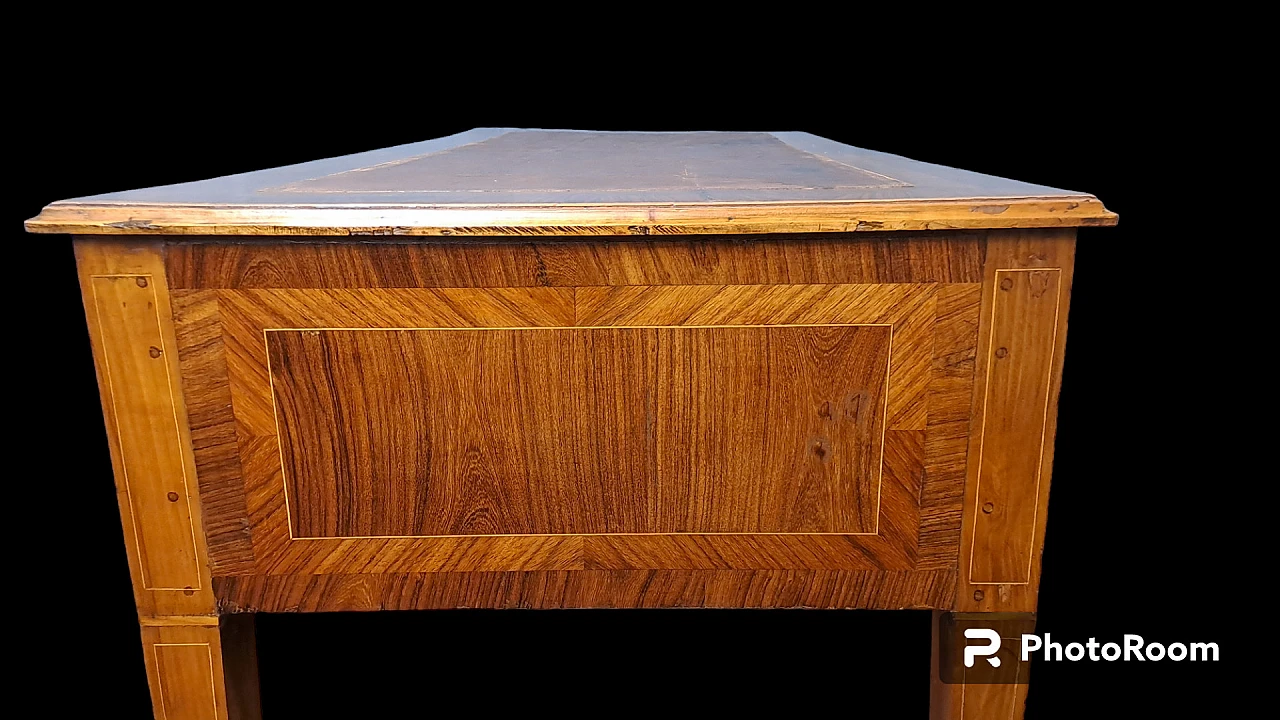 Scrivania Direttorio impiallacciata in palissandro, inizio '800 7