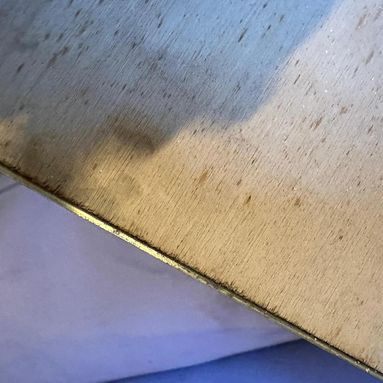 Specchio da parete ottagonale in ottone in stile Gio Ponti, anni '50 5