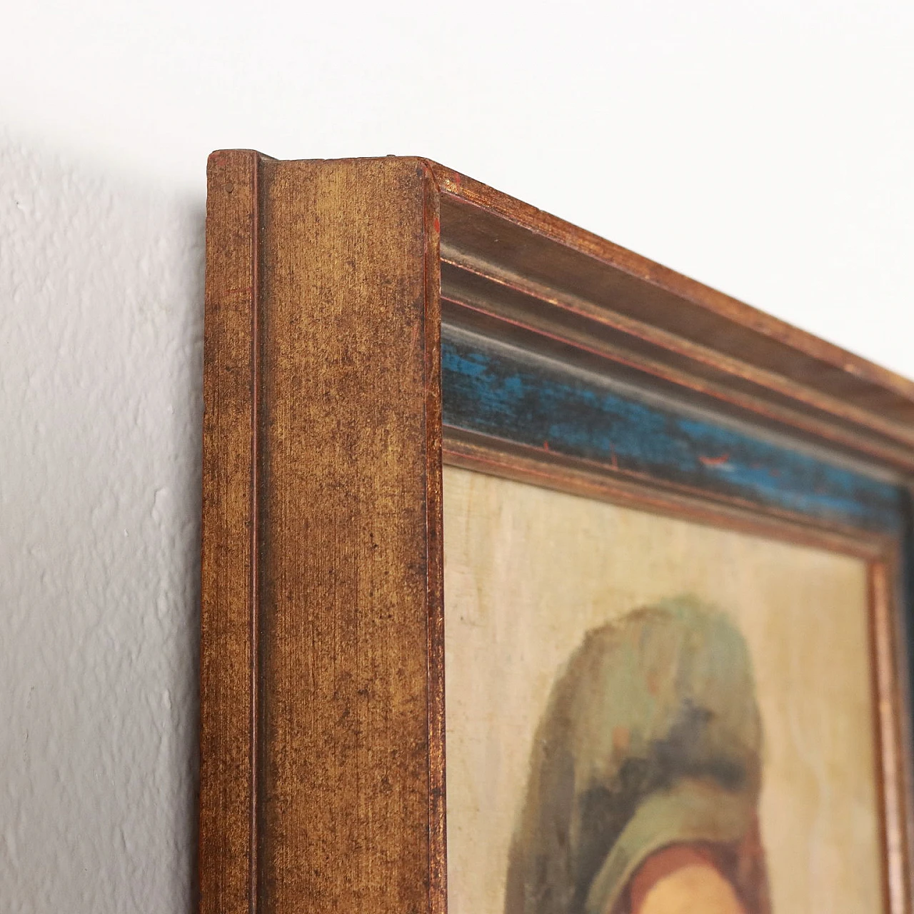 Andrea Vallone, Ritratto di scugnizzo, oil on canvas 9