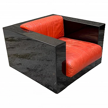 Poltrona Saratoga di M. e L. Vignelli per Poltronova, anni '60