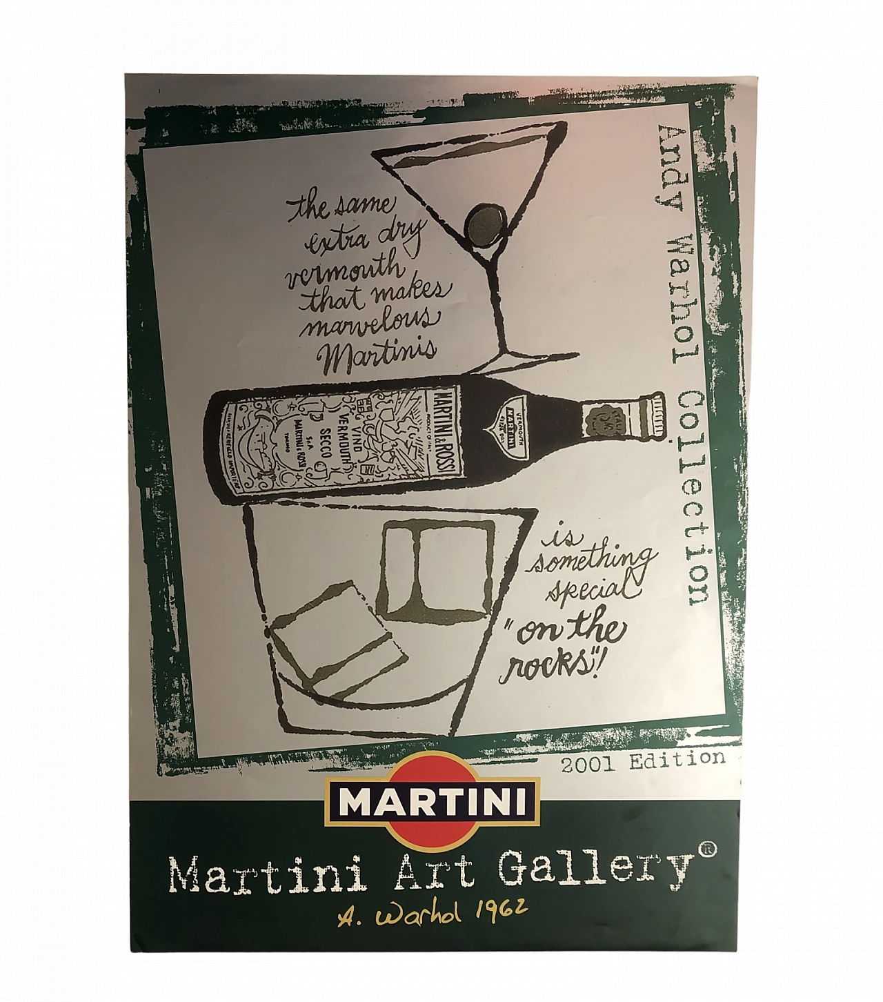 Martini Art Gallery　2001年/ウォーホル/ポスター Martini Art Gallery 2001年/ウォーホル/ポスター Andy Warhol