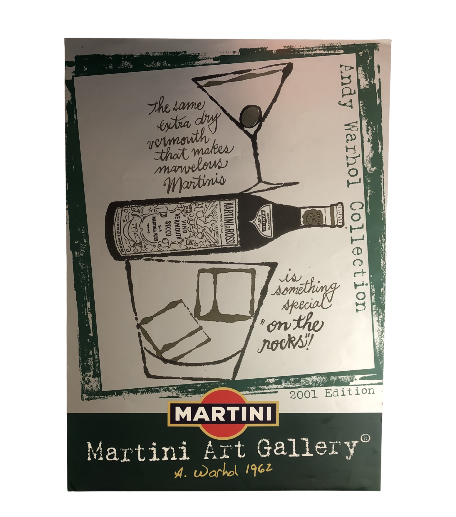 Andy Warhol, 2001 (62s)- MARTINI ART GALLERY - Original