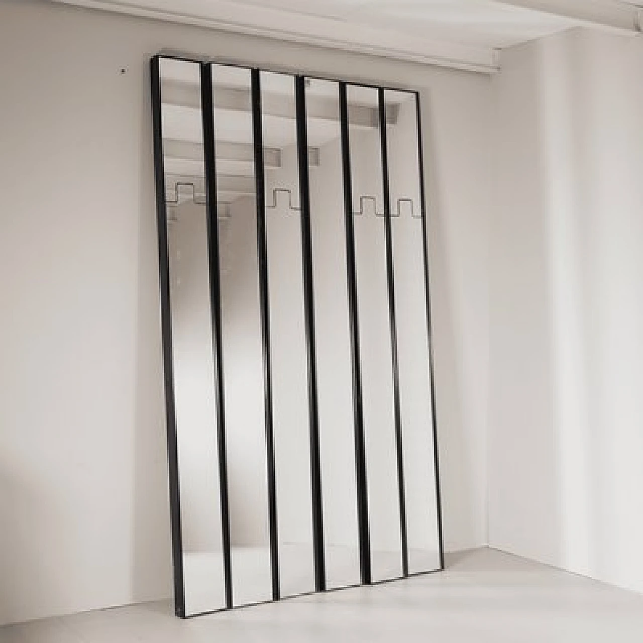 6 Specchi da parete Gronda di Luciano Bertoncini per Elco, 1975 1