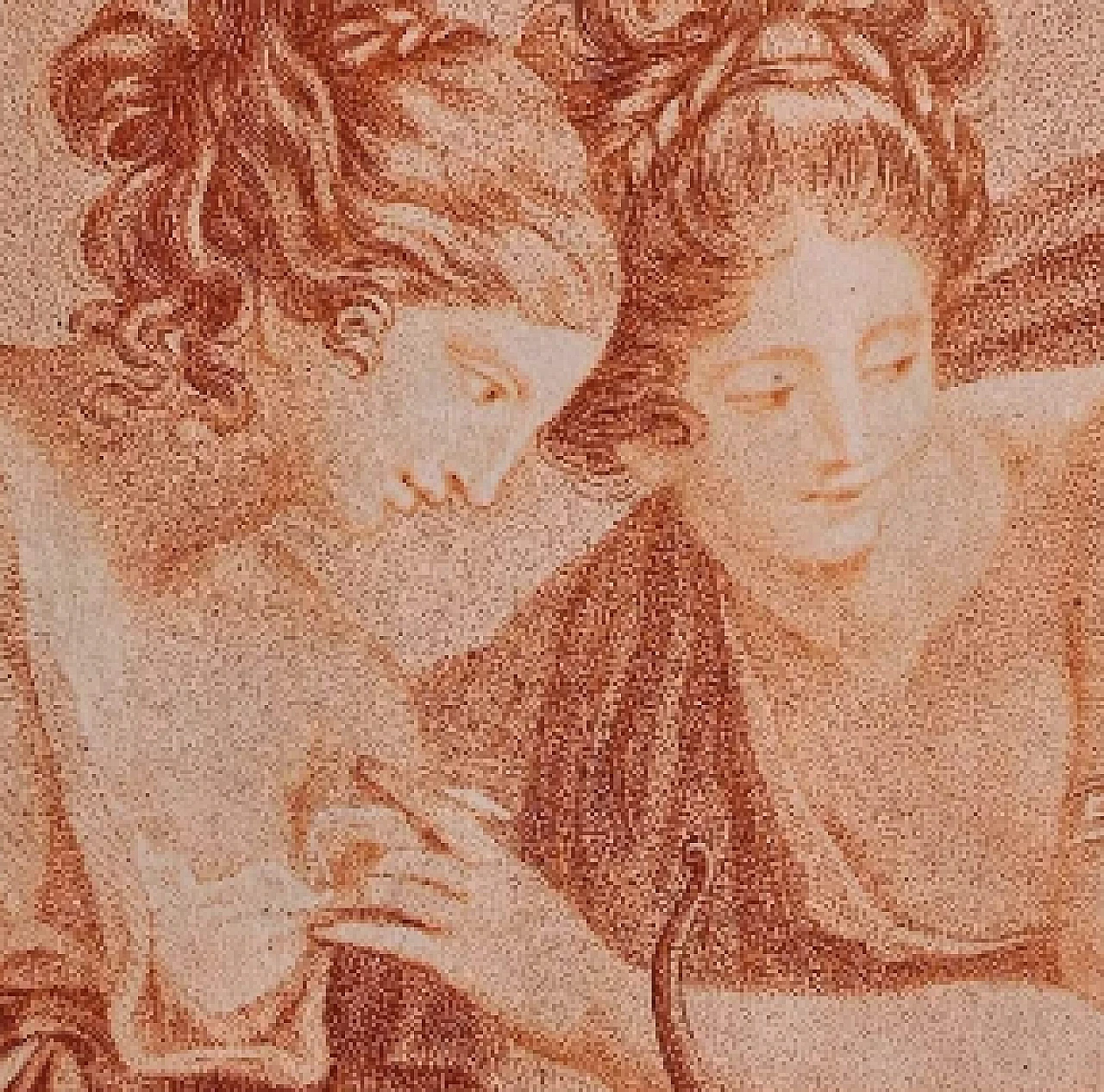 G. Scorodomoff, Cupid disarmed by the Graces, etching, 1780 7