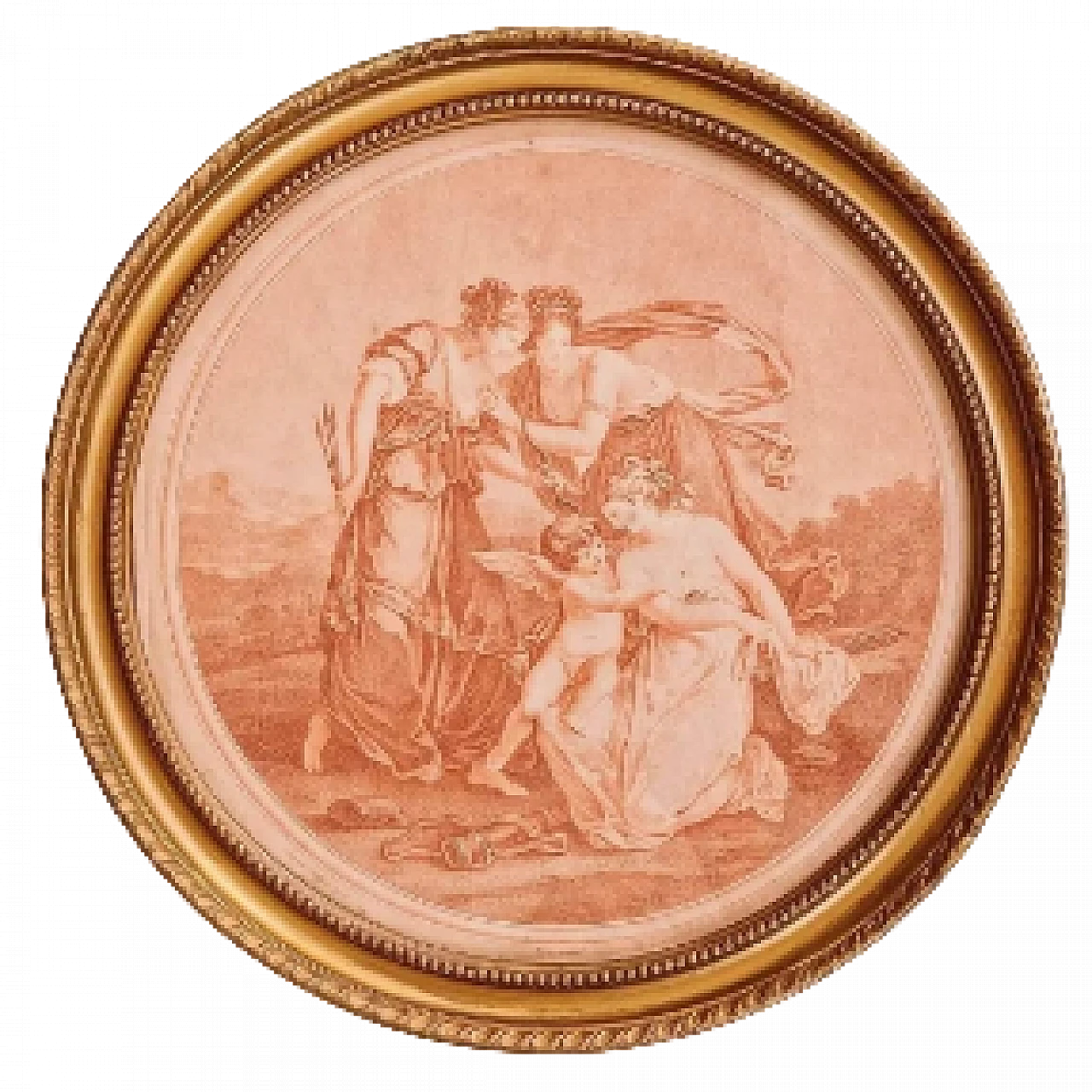 G. Scorodomoff, Cupid disarmed by the Graces, etching, 1780 11