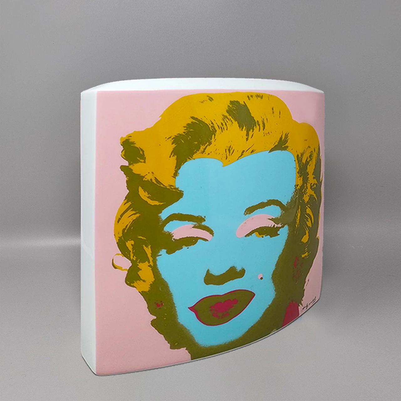 Marilyn Monroe vase by Andy Warhol for Rosenthal Studio Line
