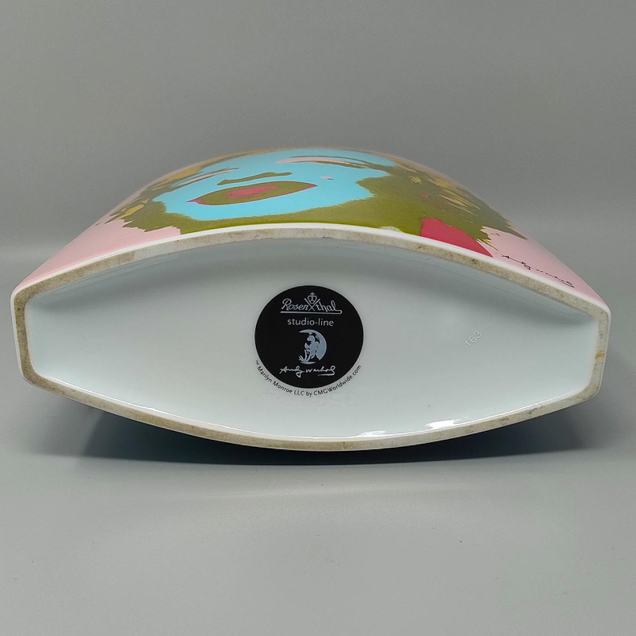 Marilyn Monroe vase by Andy Warhol for Rosenthal Studio Line