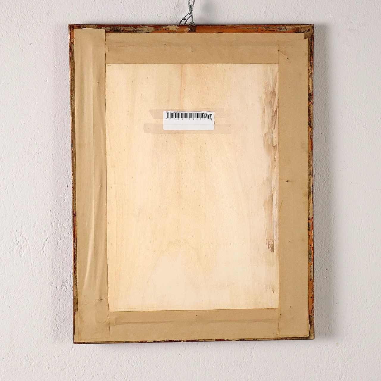 Salomon Corrodi, Veduta con colline, acquerello su carta, '800 9