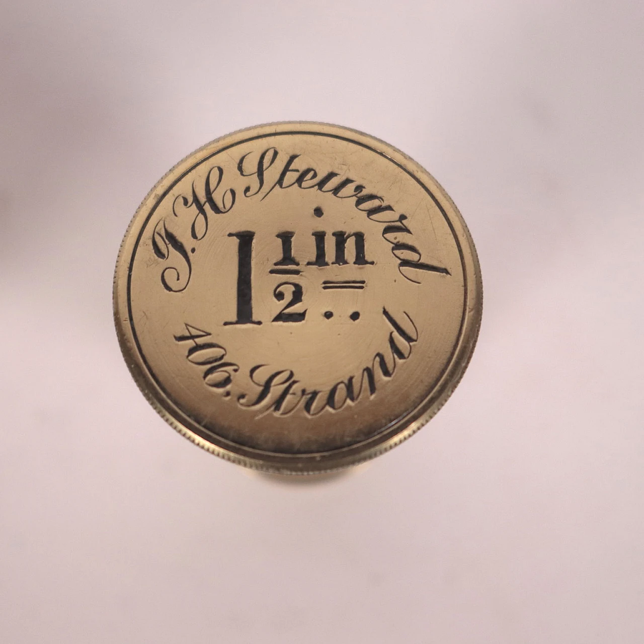 J. H. Steward brass laboratory microscope, 19th century 9