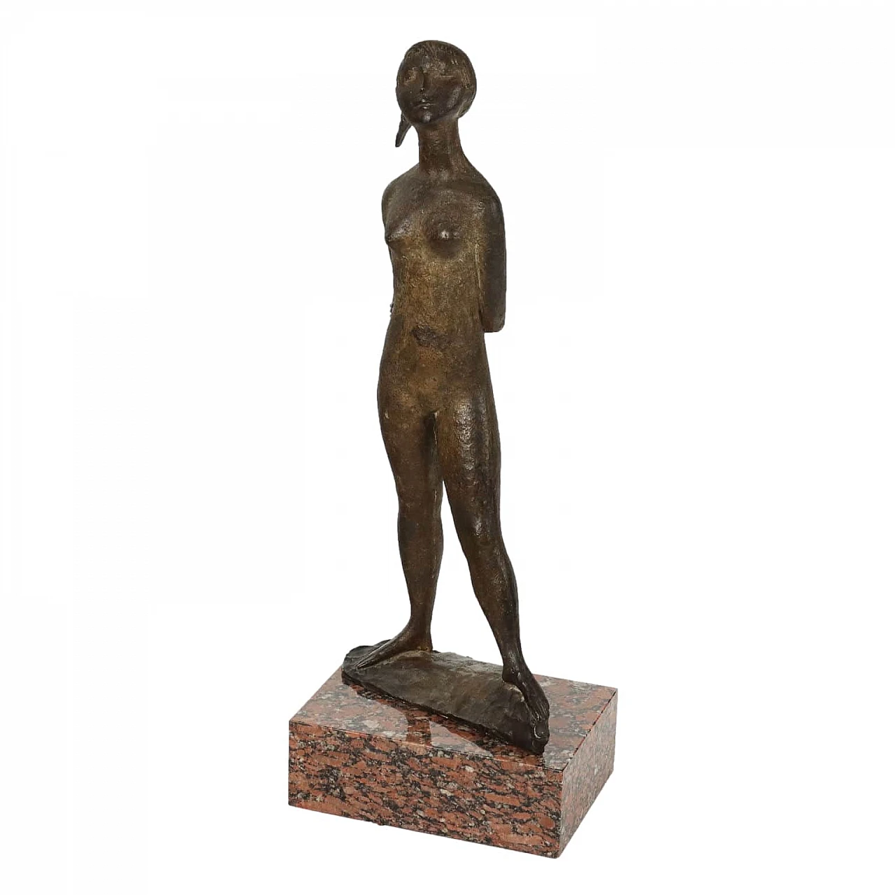 Paganini, Female nude, bronze sculpture, 1960s 1