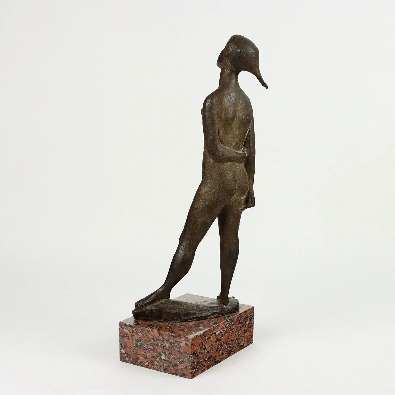 Paganini, Female nude, bronze sculpture, 1960s 5