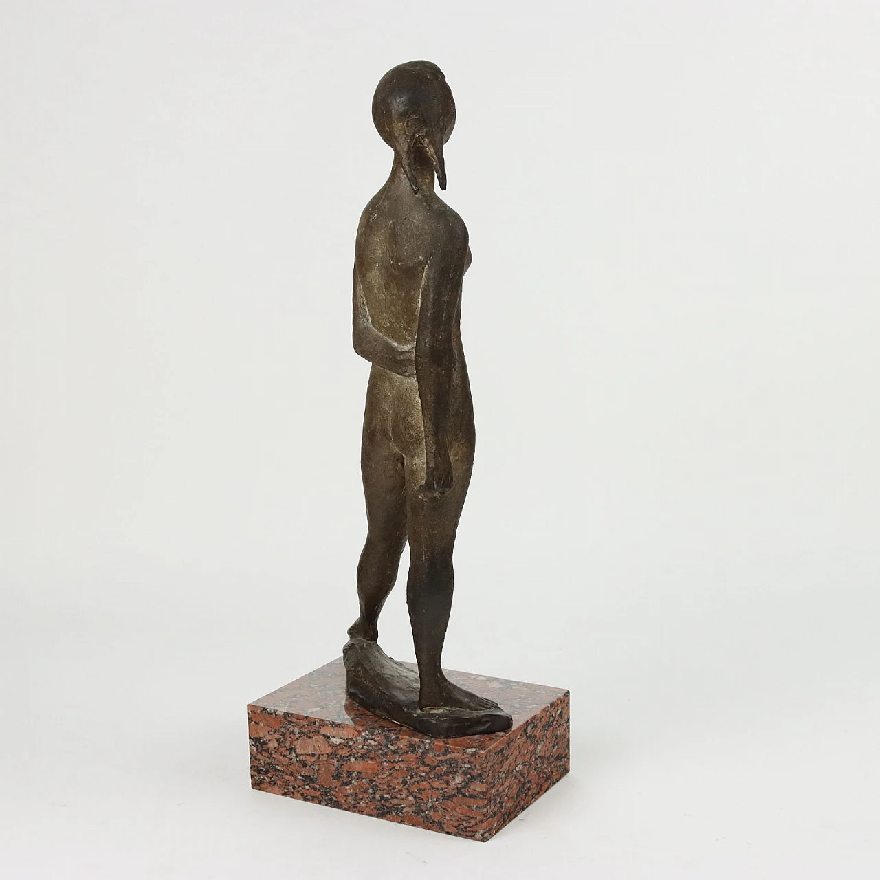 Paganini, Female nude, bronze sculpture, 1960s 7