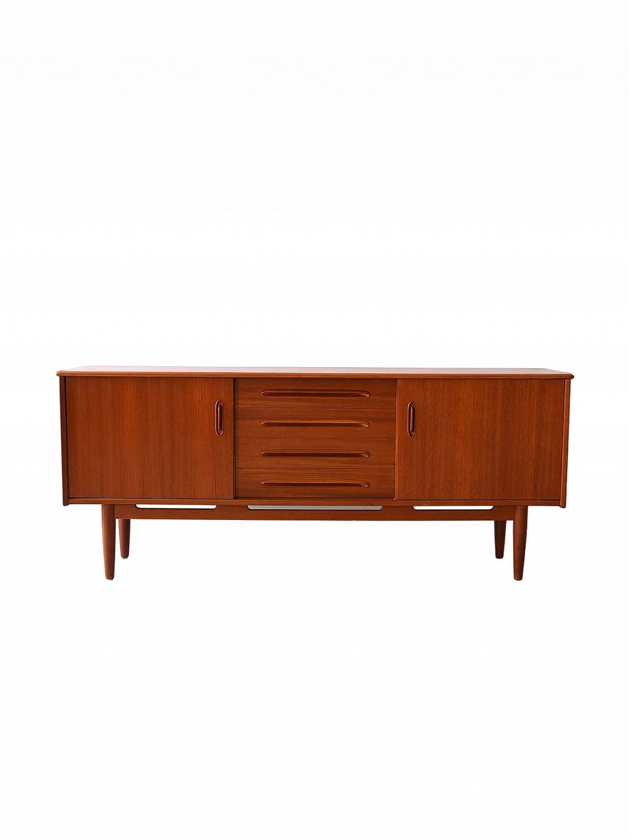 Cortina teak sideboard by Nils Jonsson, 1960s 12