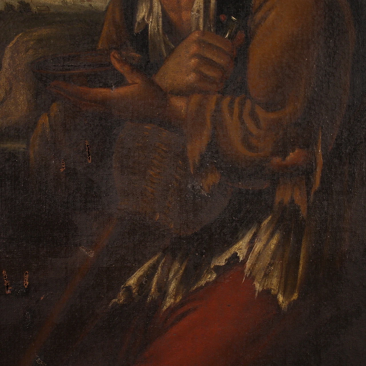 Portrait of Pitocco, oil on canvas, 18th century 6