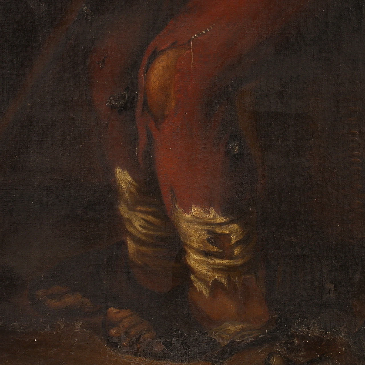 Portrait of Pitocco, oil on canvas, 18th century 8
