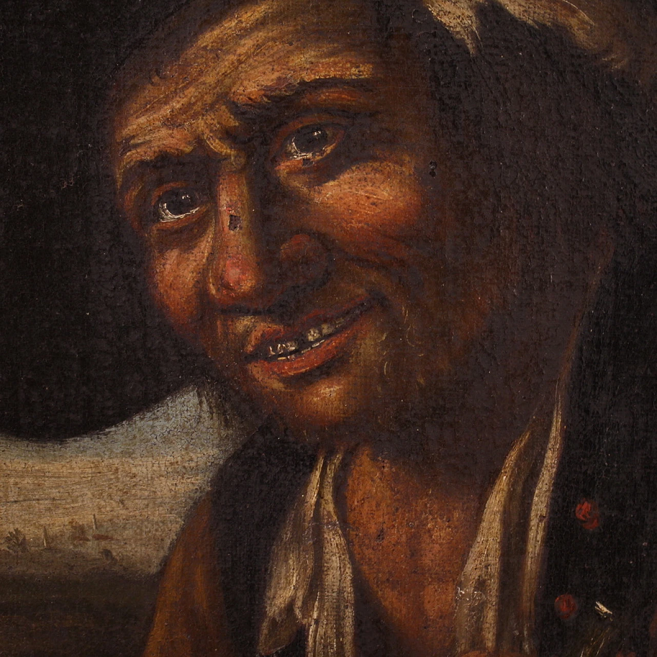 Portrait of Pitocco, oil on canvas, 18th century 11