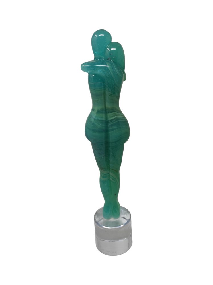 Pino Signoretto, Amanti, scultura in vetro di Murano, 1998 | intOndo