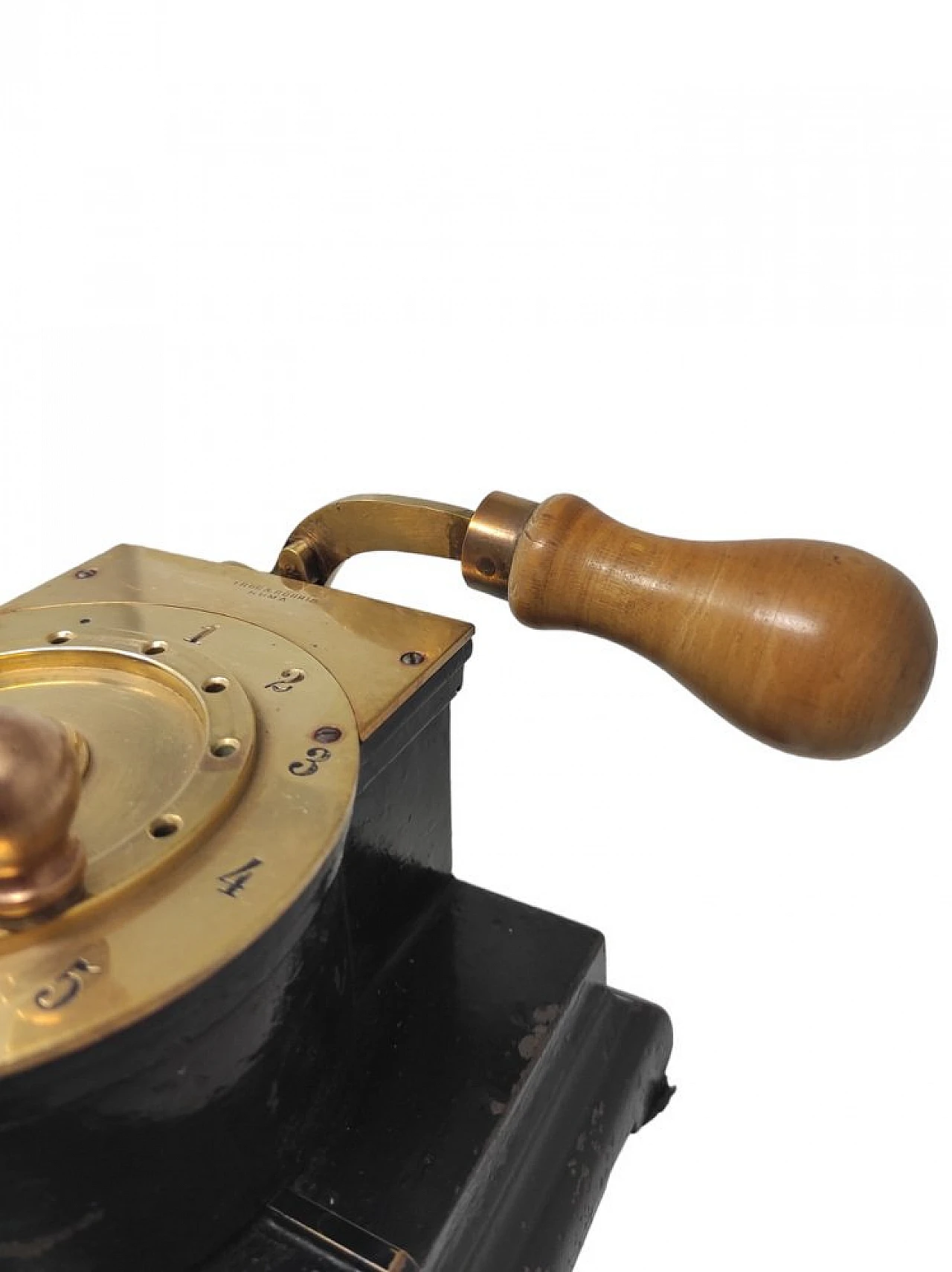 Stampa assegni in legno ed ottone di Trog & Rohrig, 1891 3