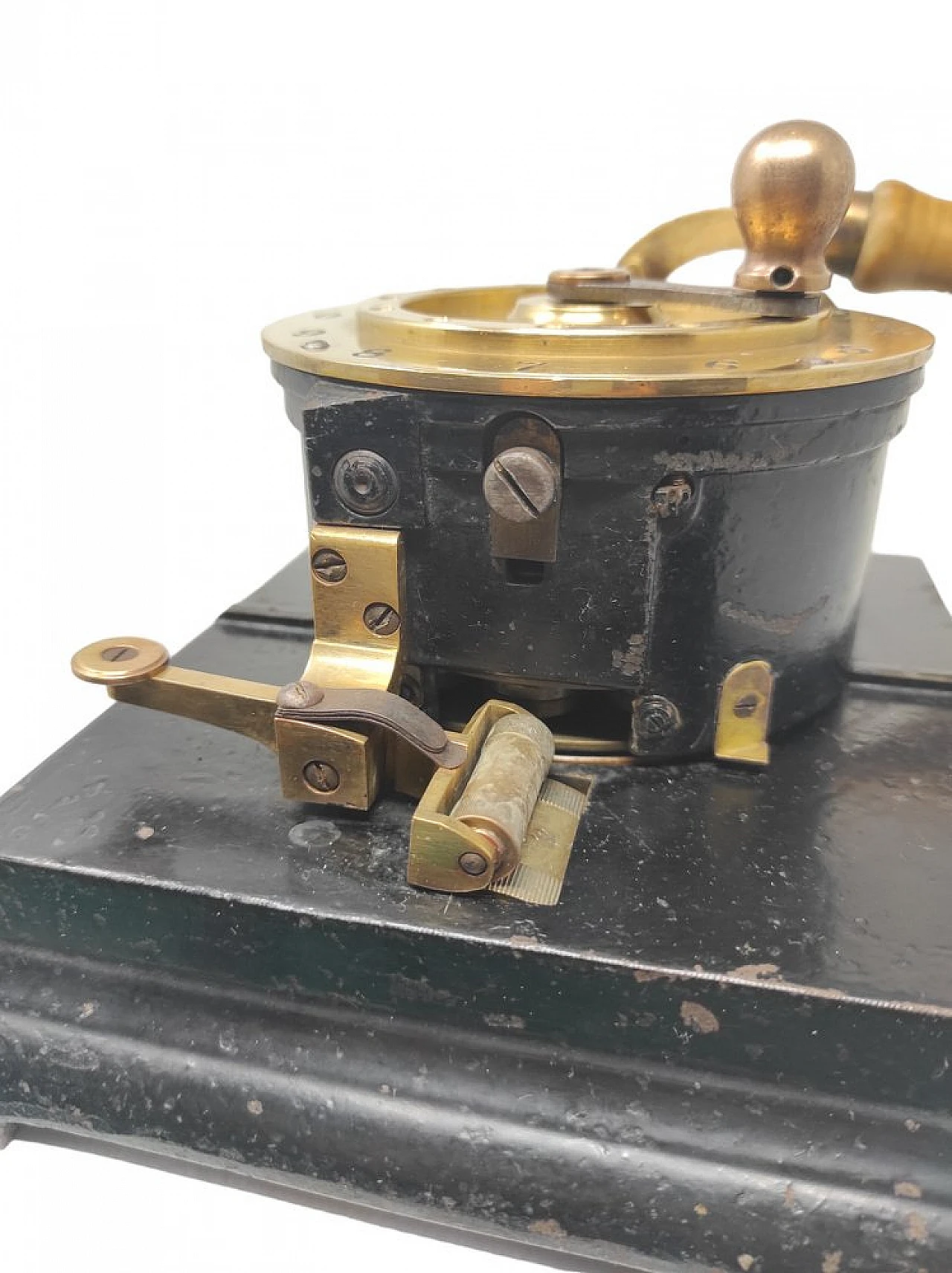 Stampa assegni in legno ed ottone di Trog & Rohrig, 1891 4