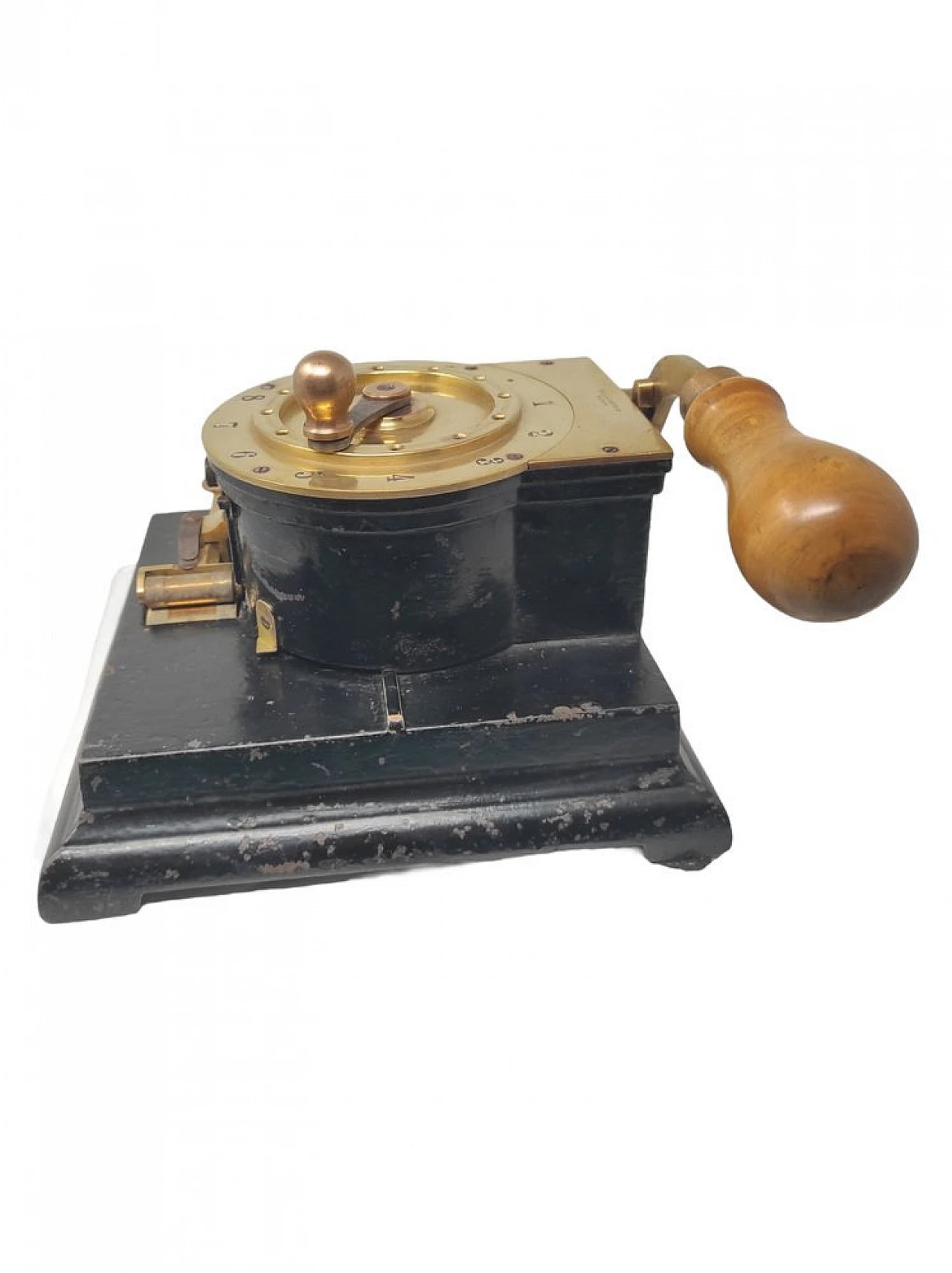 Stampa assegni in legno ed ottone di Trog & Rohrig, 1891 7