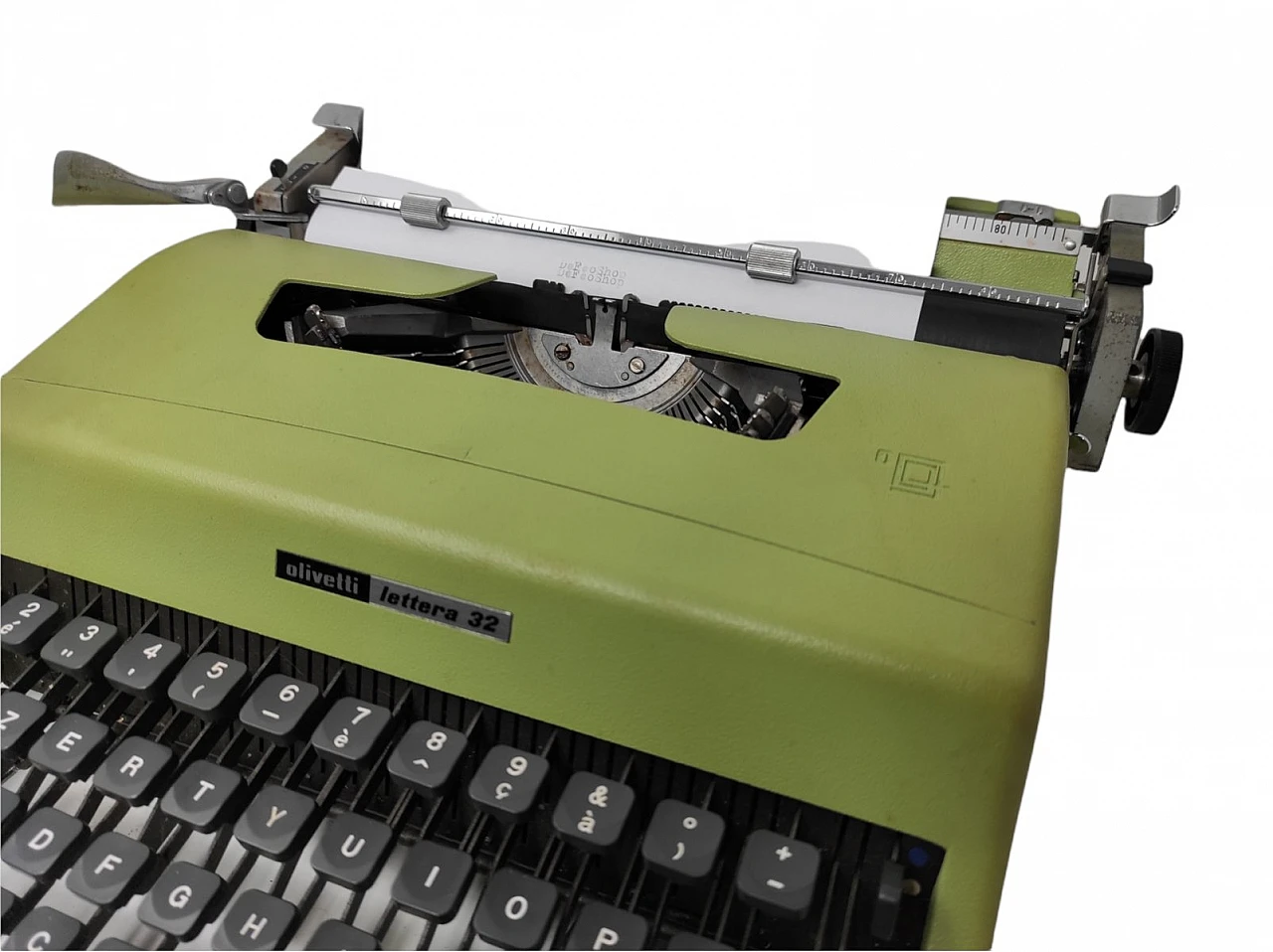 Macchina da scrivere Letter 32 di M. Nizzoli per Olivetti, anni '60 11