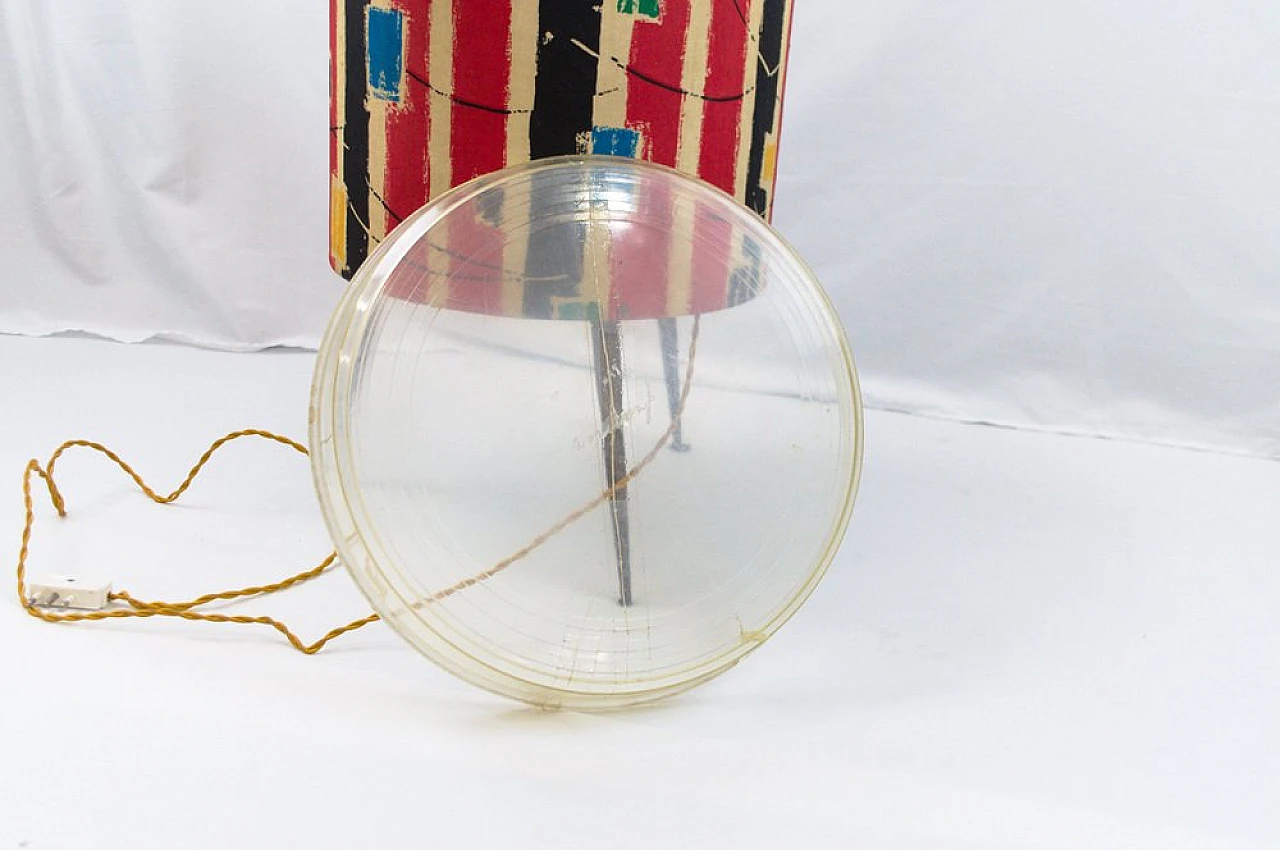 Giradischi multicolor in legno, plastica e metallo di Framez, anni '60 8