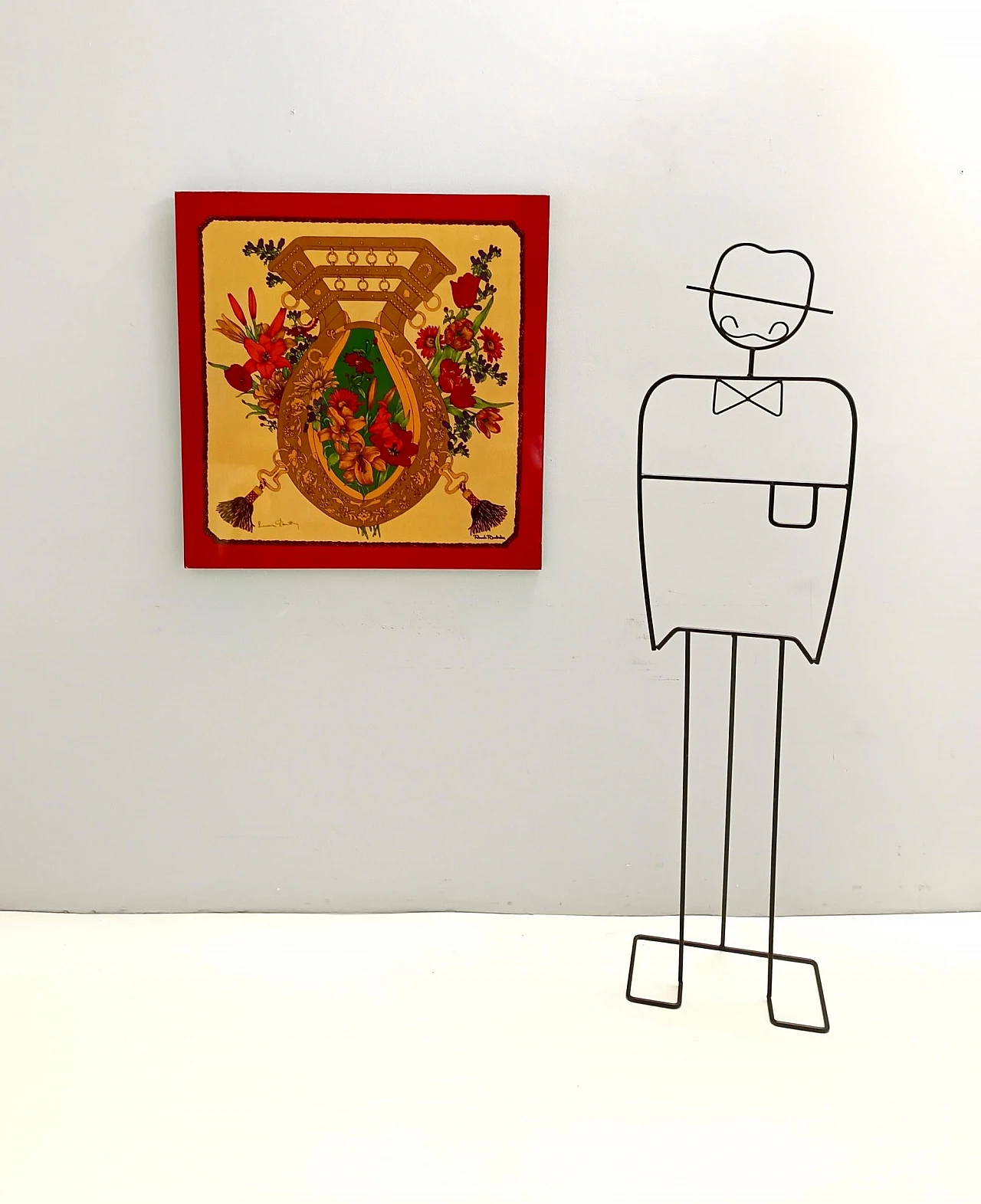 Renato Balestra, Decorative panel, print, 1980s 3