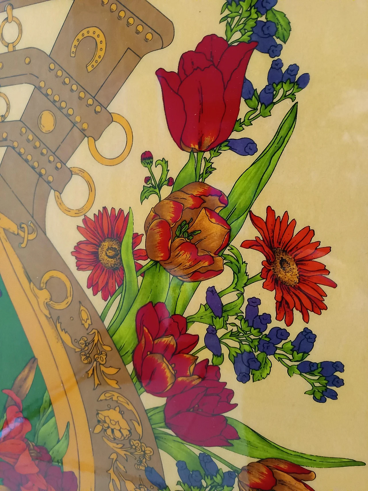 Renato Balestra, Decorative panel, print, 1980s 11