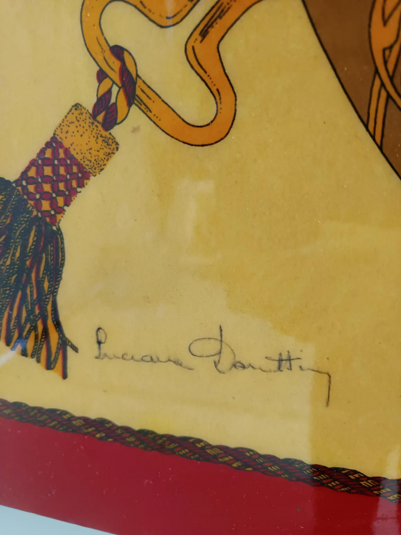 Renato Balestra, Decorative panel, print, 1980s 12