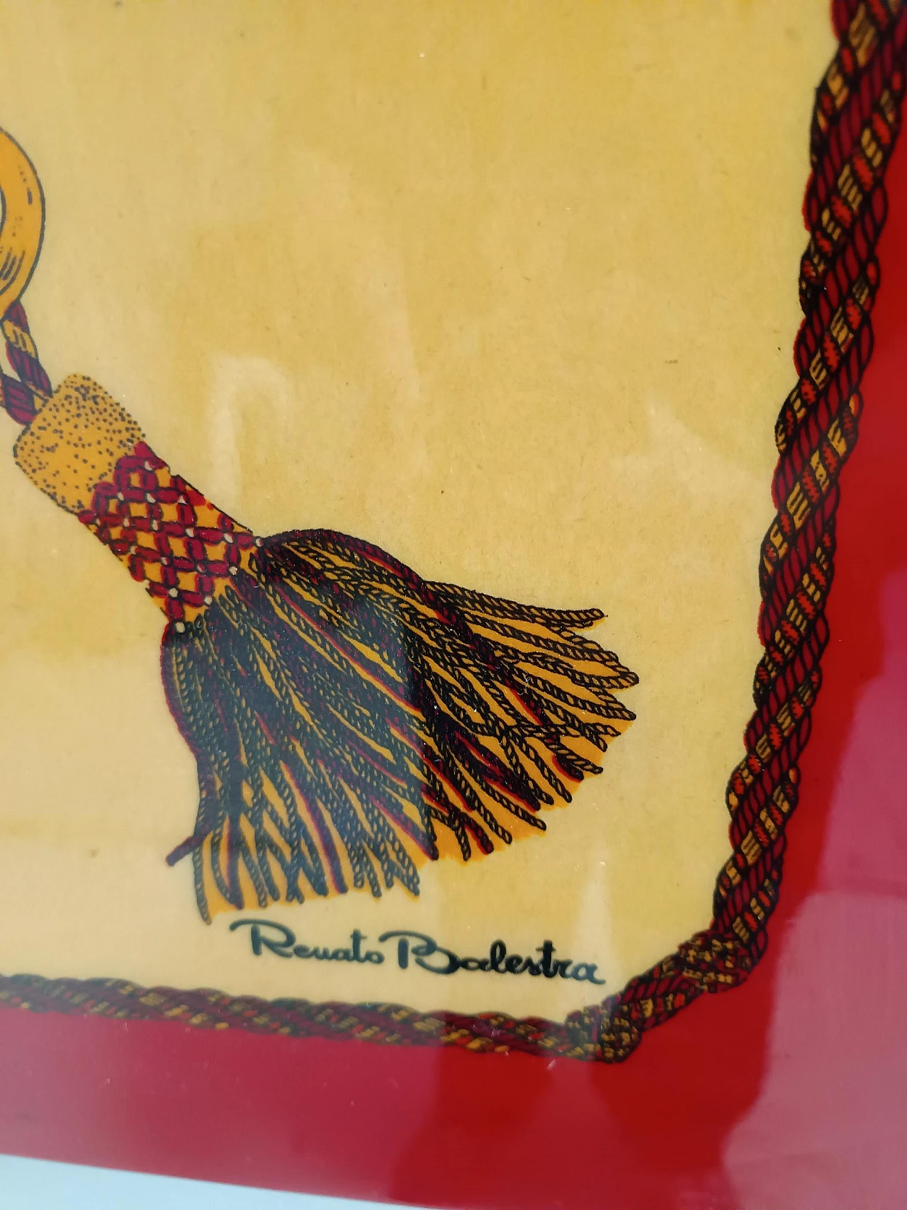 Renato Balestra, Decorative panel, print, 1980s 13