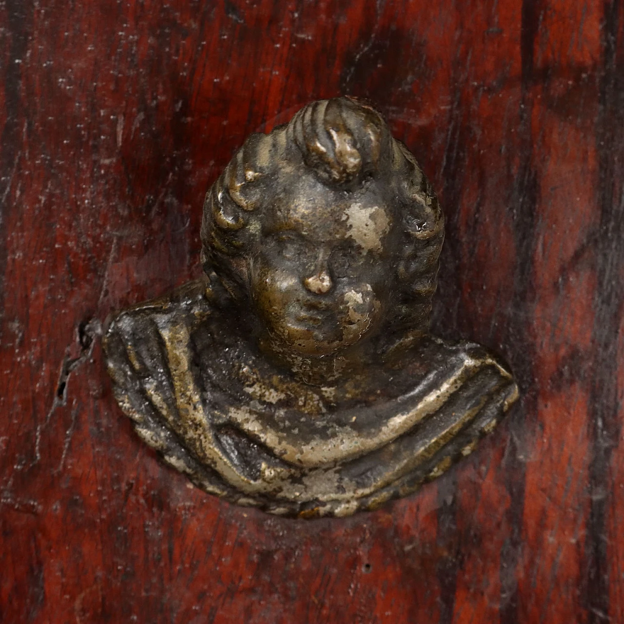Neo-Baroque walnut sideboard with wall unit, late 19th century 4