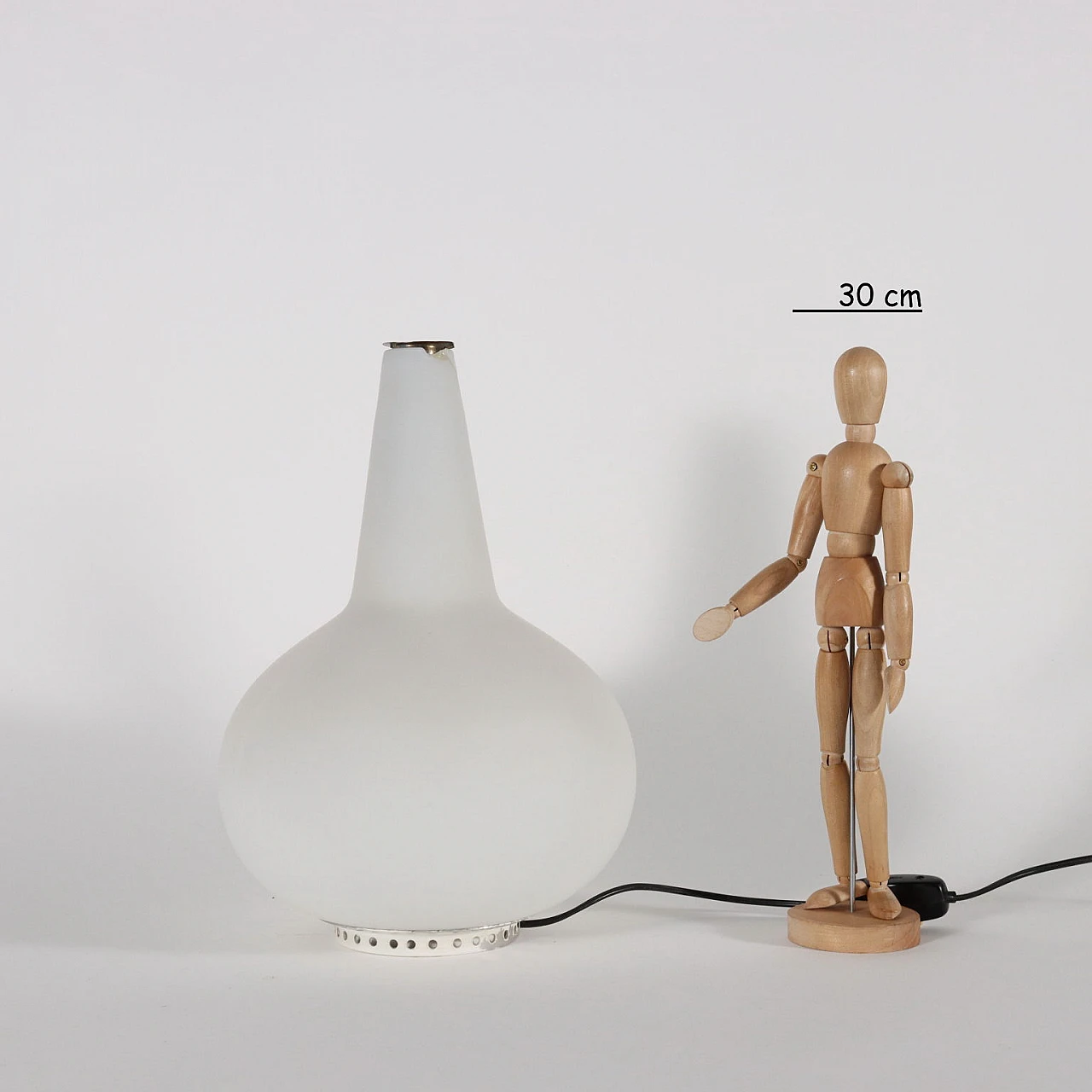 Vaso portafiori luminoso di Max Ingrand per Fontana Arte, anni '50 2