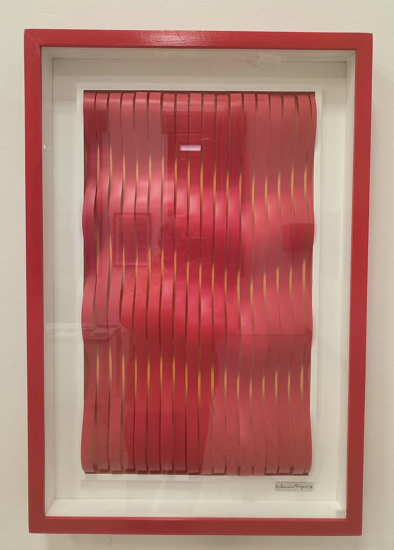 DOMENICO FATIGATI, ASTRAZIONE RIGORISMO, opera a tecnica mista, 2023 4