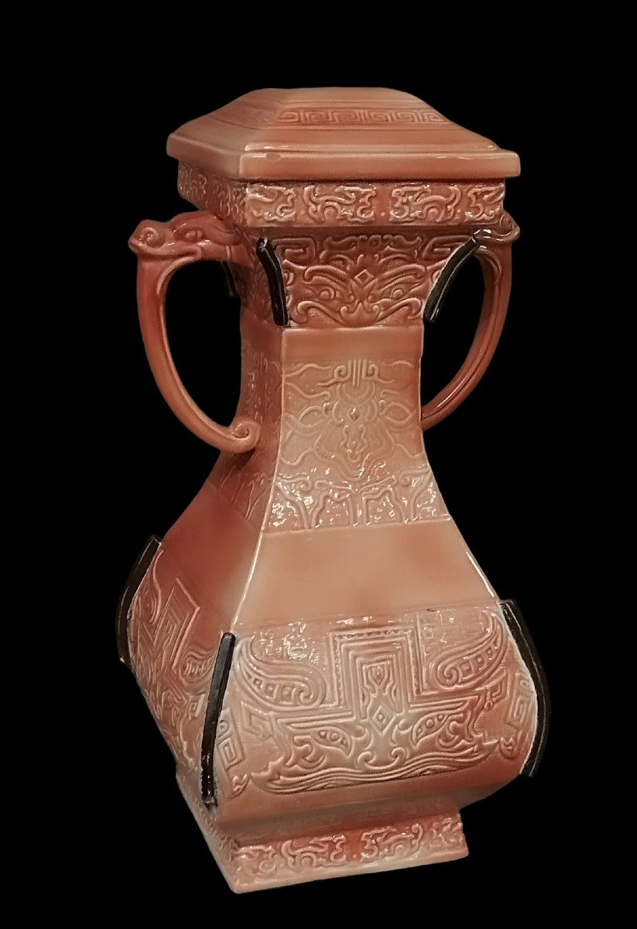 Base per lampada in ceramica di Zaccagnini, anni '60 1