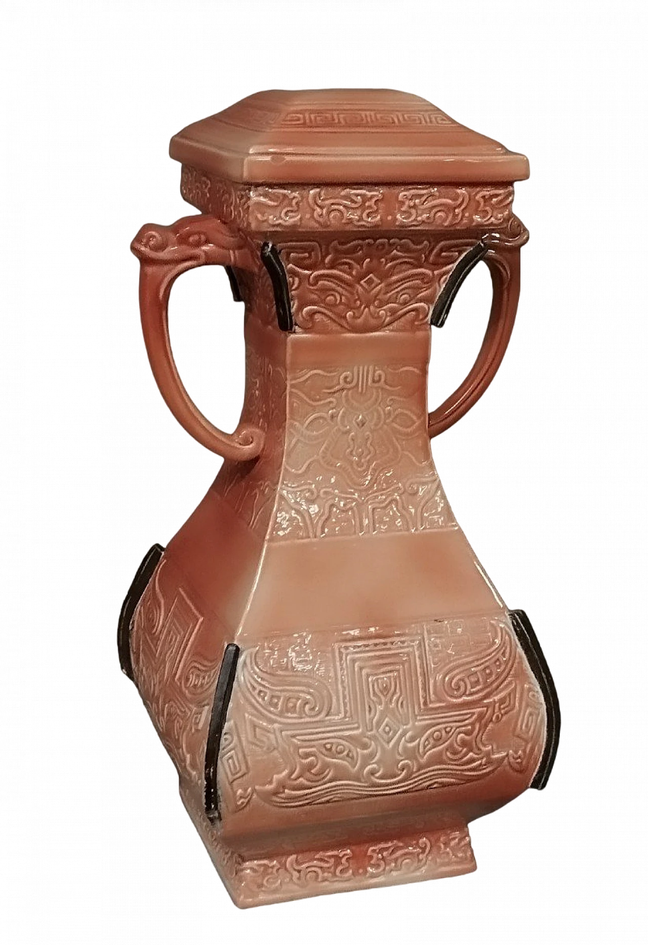 Base per lampada in ceramica di Zaccagnini, anni '60 2