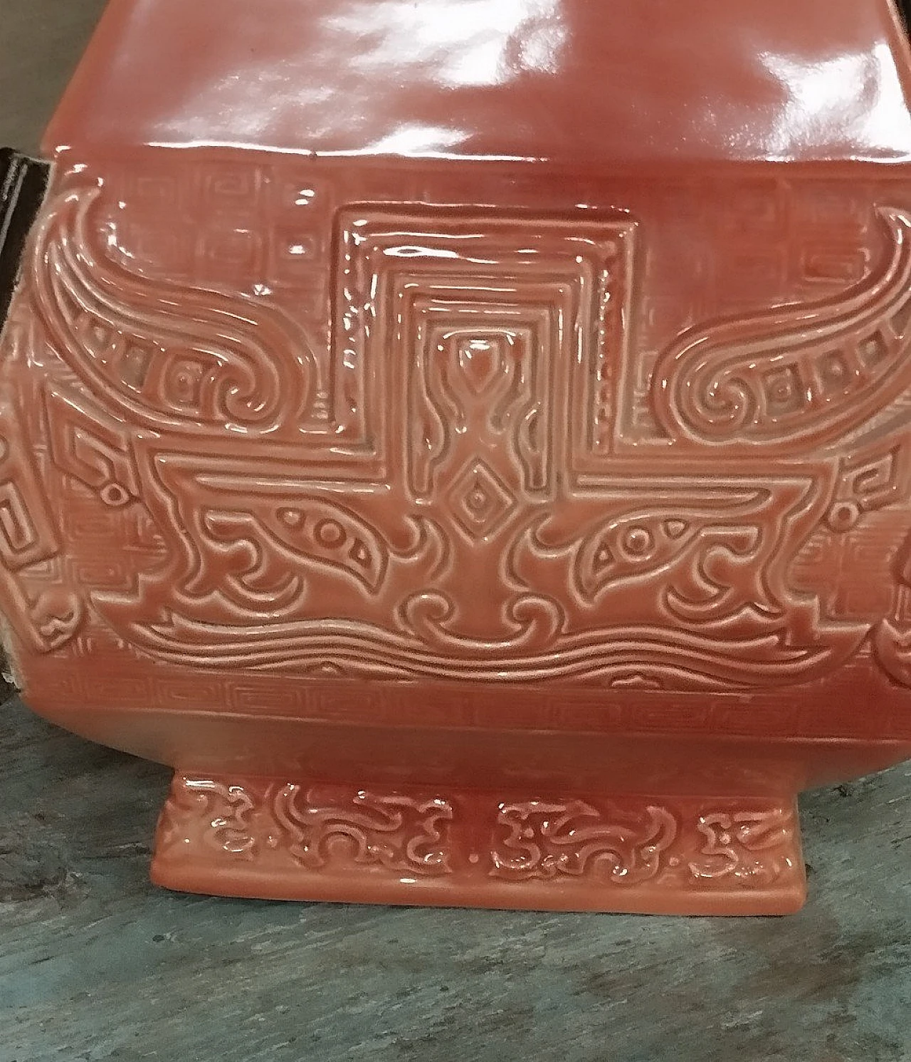 Base per lampada in ceramica di Zaccagnini, anni '60 10