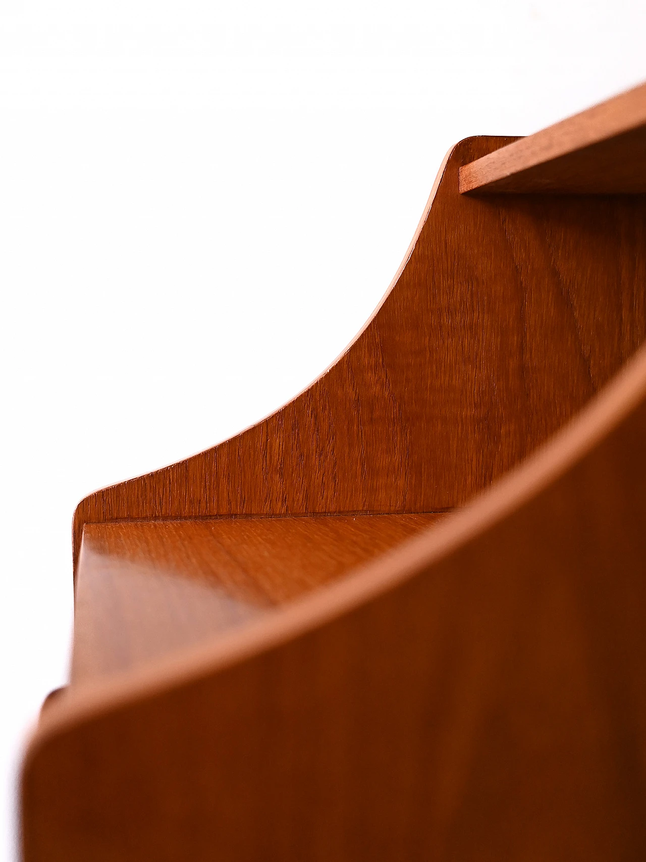 Scandinavian teak bedside table, 1960s 9